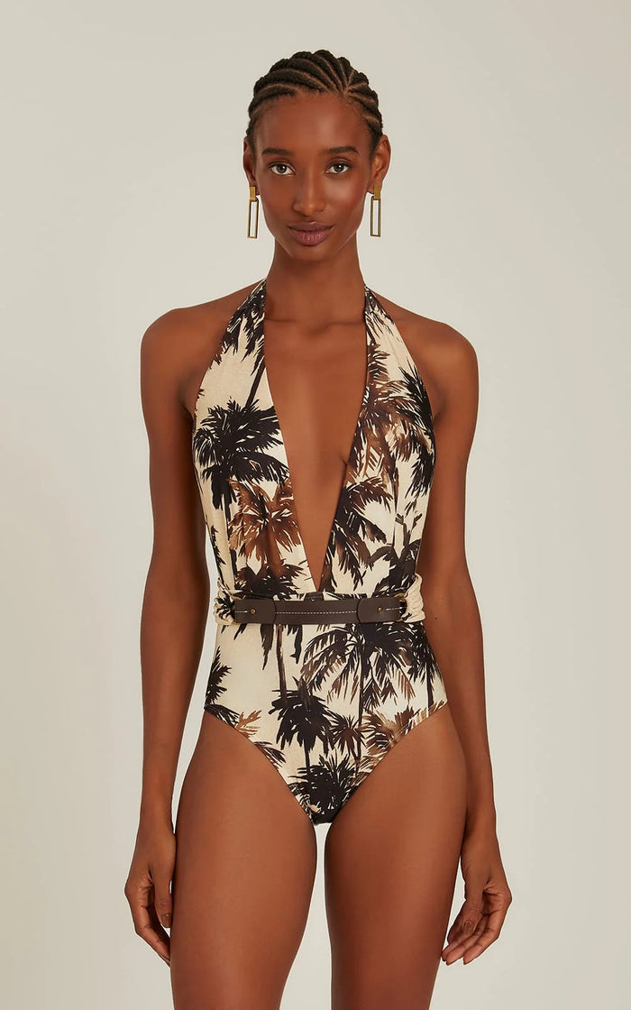 Opal Swimsuit  - Brown