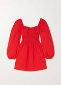 Paloma Mini Dress (Cherry Tomato)