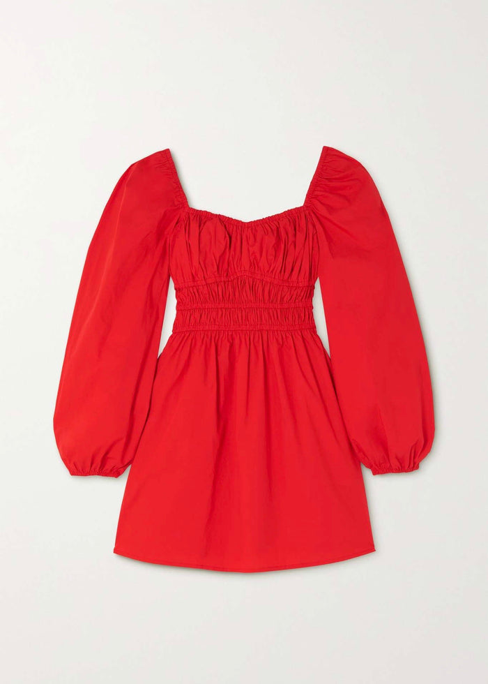 Paloma Mini Dress (Cherry Tomato)
