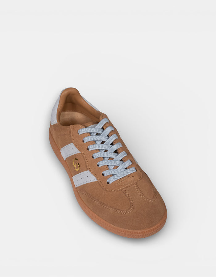 Parallel Suede Sneakers - Smoke Brown/Blue