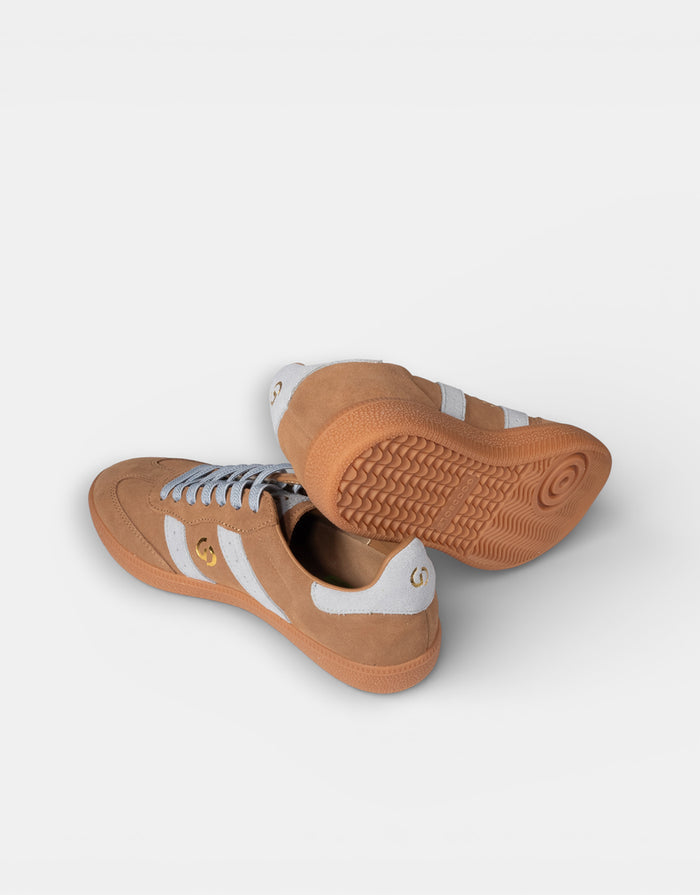 Parallel Suede Sneakers - Smoke Brown/Blue