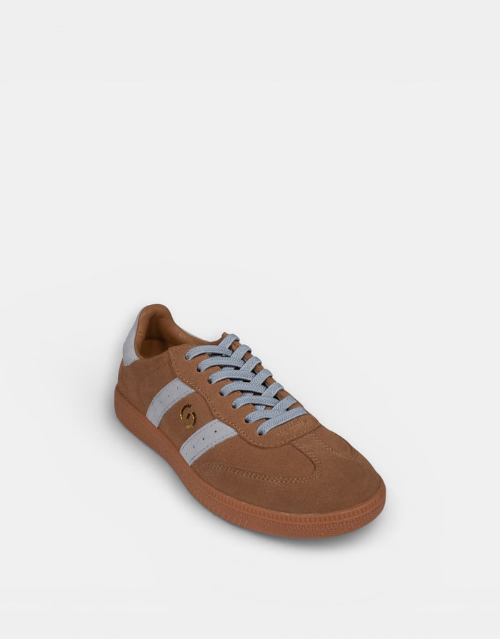 Parallel Suede Sneakers - Smoke Brown/Blue