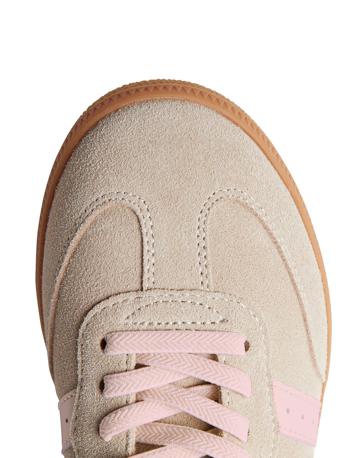 Parallel Suede Sneakers - Tropical Taupe/Pink
