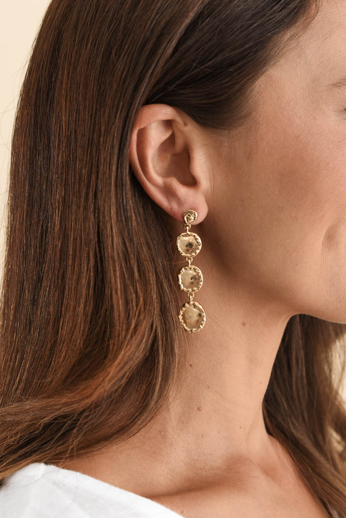 Paxos Gold Drop Earrings