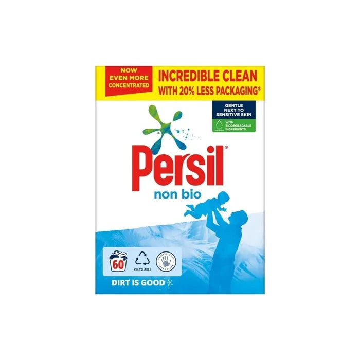 Persil Non Bio Washing Powder 60 Washes 3 Kg - ebebek