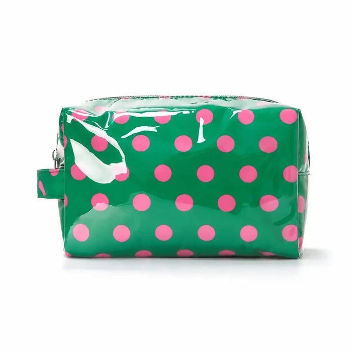 Polka Dot Makeup Bag