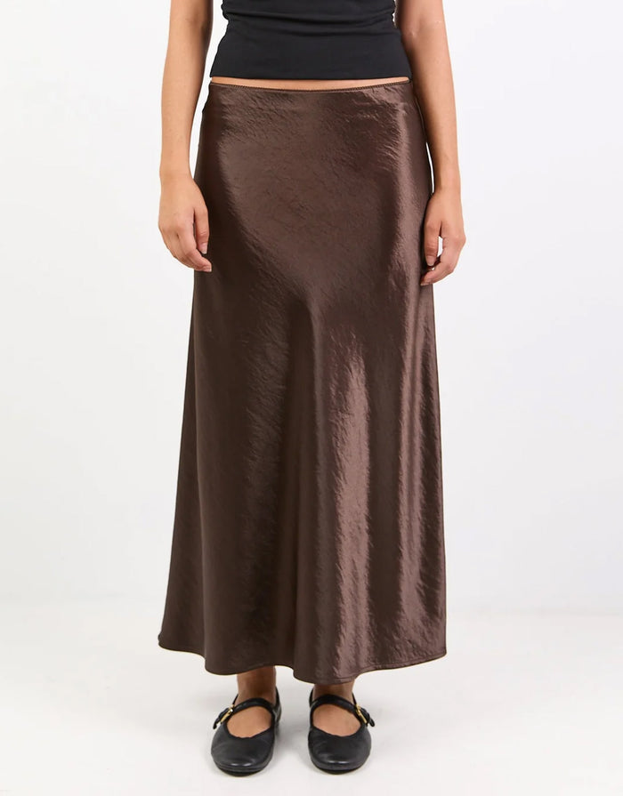 stories-be-told-prodigy-satin-bias-cut-maxi-skirt-chocolate-womens-clothing