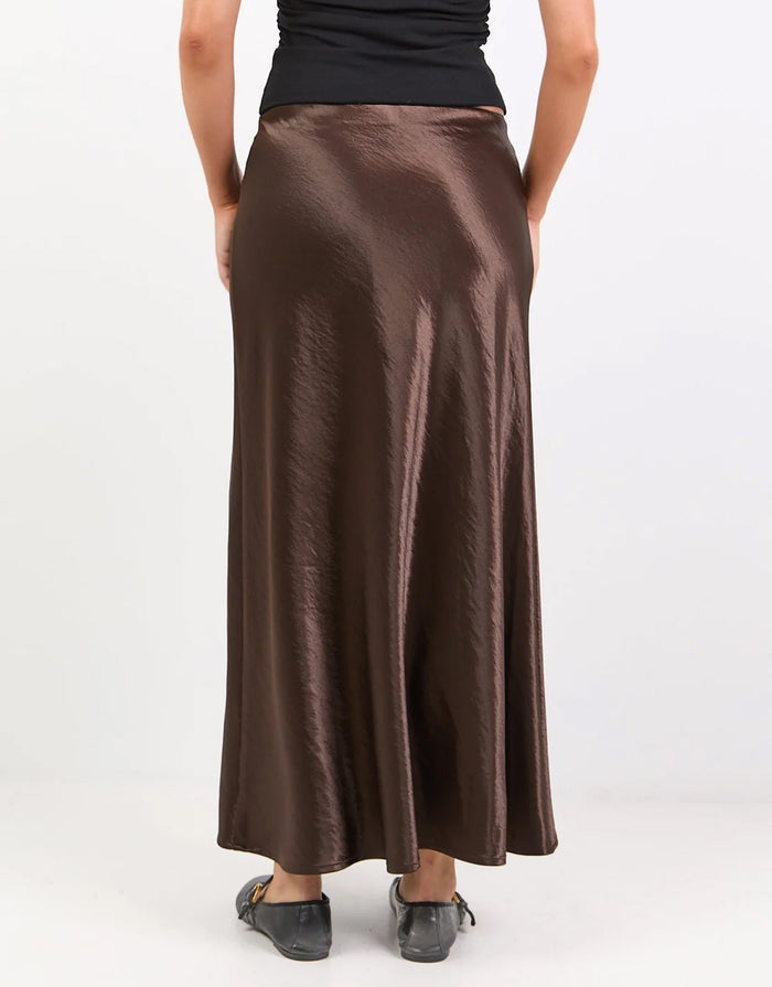 stories-be-told-prodigy-satin-bias-cut-maxi-skirt-chocolate-womens-clothing