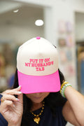 Put in my husbands tab - pink