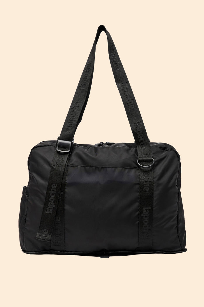 Quinne Black Packable Duffle Bag