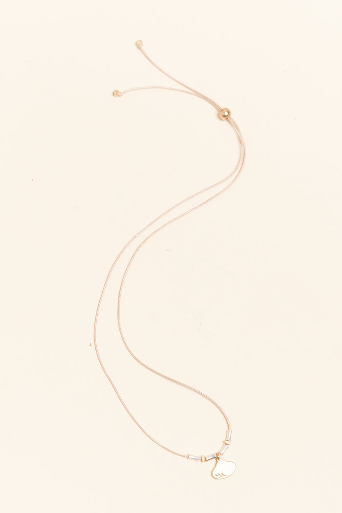 Raelyn Gold Leaf Pendant Necklace