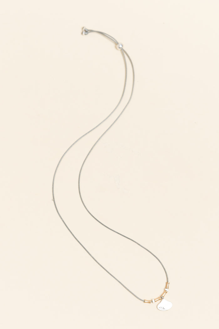 Raelyn Silver Leaf Pendant Necklace