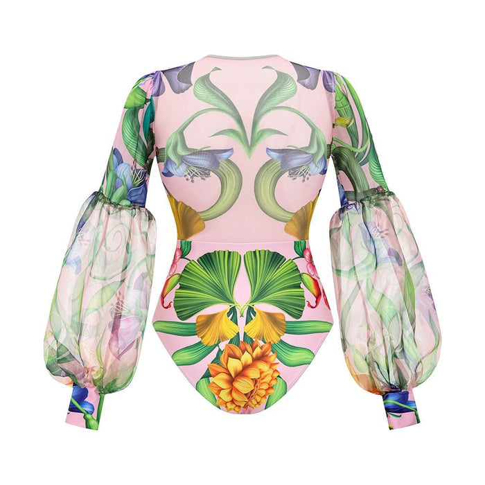 Rainbow Swimsuit Set - Multicolor