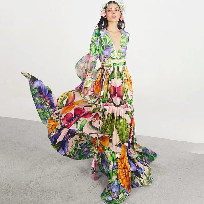 Rainbow Swimsuit Skirt - Multicolor