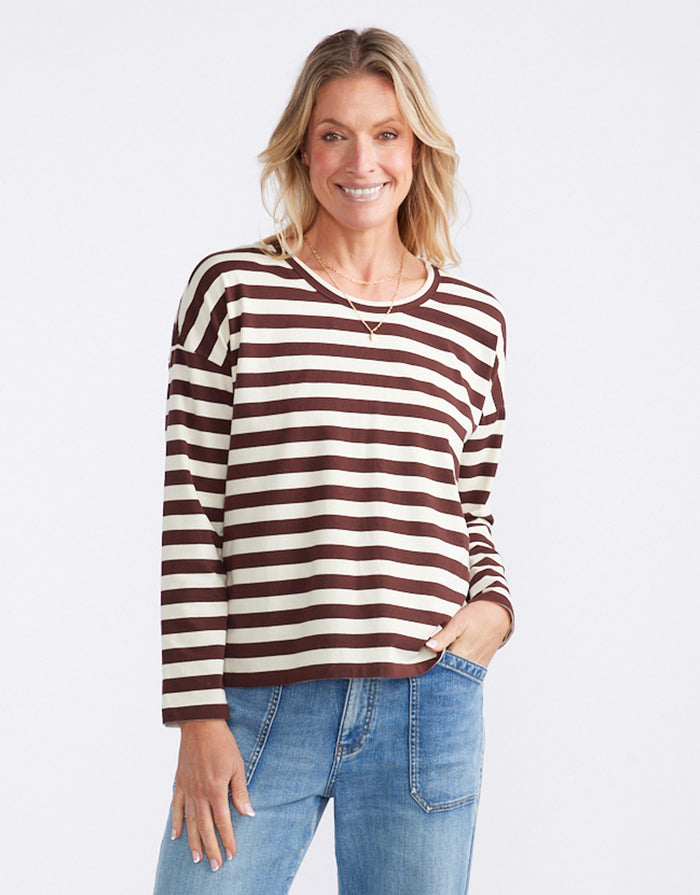 white-co-relaxed-long-sleeve-t-shirt-chocolate-ecru-womens-clothing
