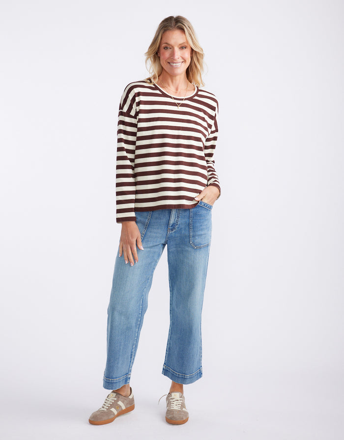 white-co-relaxed-long-sleeve-t-shirt-chocolate-ecru-womens-clothing