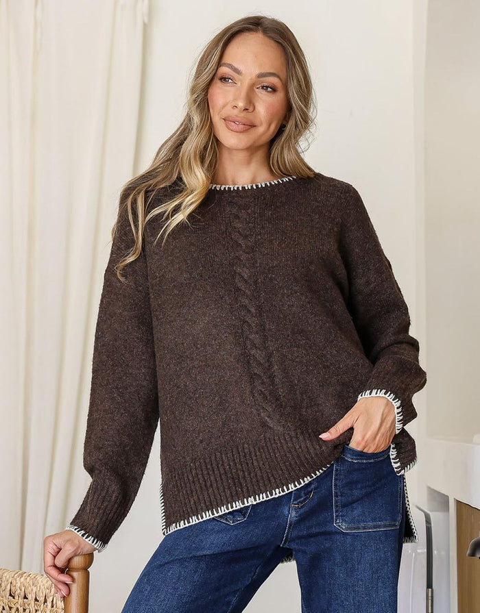 132-fashion-rhea-blanket-stitch-knit-chocolate-latte-womens-clothing