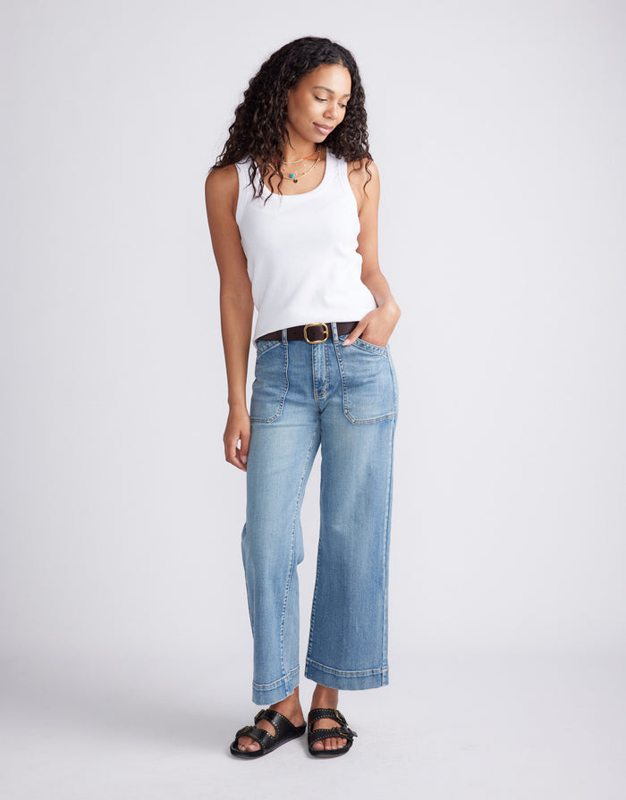 Rib Tank - White