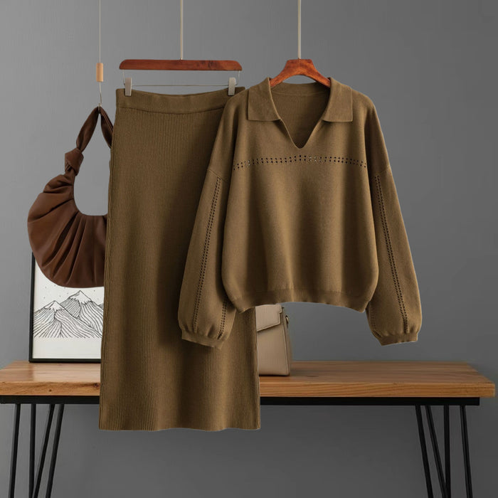 Rumi Co-ord Set - Brown