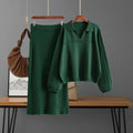 Rumi Co-ord Set - Dark Green