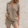 Saraphina Co ord Set - Khaki
