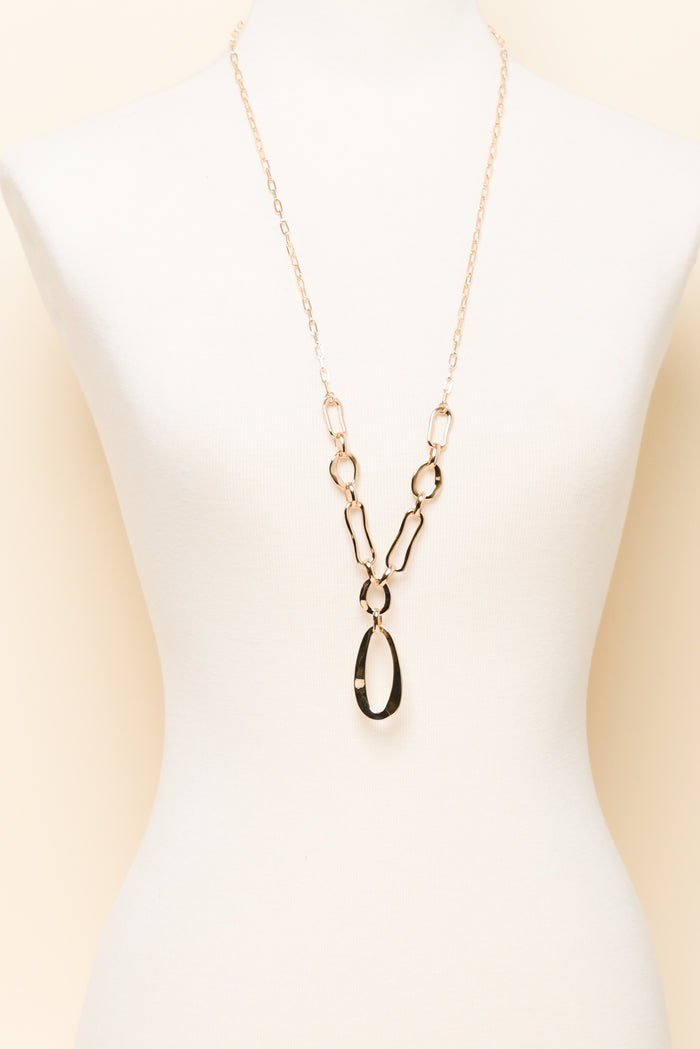 Seville Gold Chain Pendant Necklace