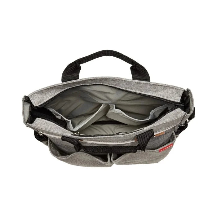 Skip Hop Duo Signature Changing Bag - Grey Melange - ebebek