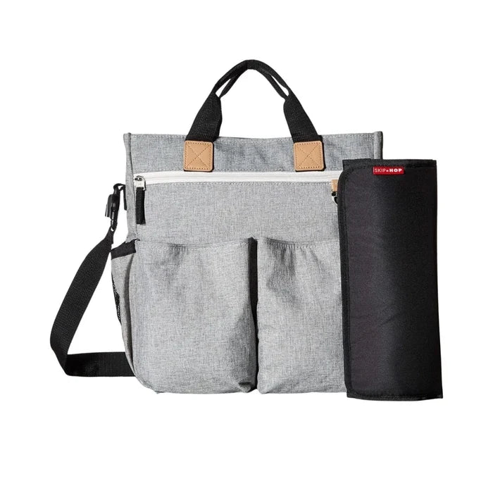 Skip Hop Duo Signature Changing Bag - Grey Melange - ebebek