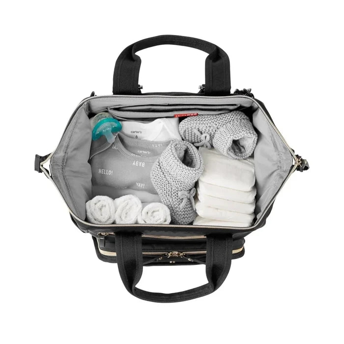Skip Hop Main Frame Wide Open Backpack - Black - ebebek