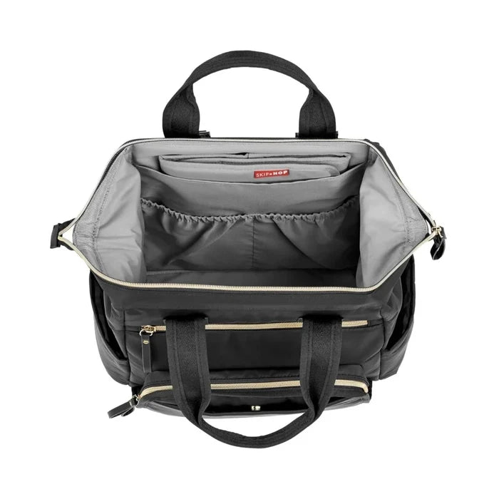 Skip Hop Main Frame Wide Open Backpack - Black - ebebek