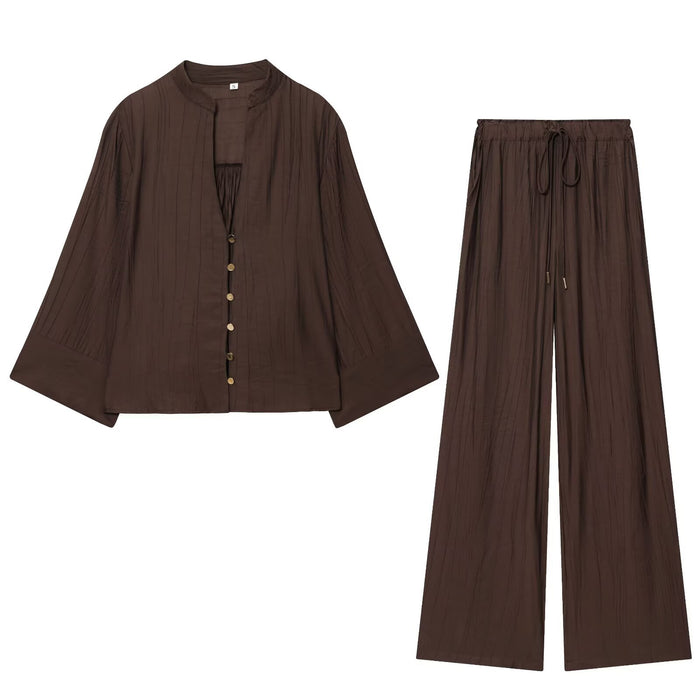 Sloan Co ord Set - Brown