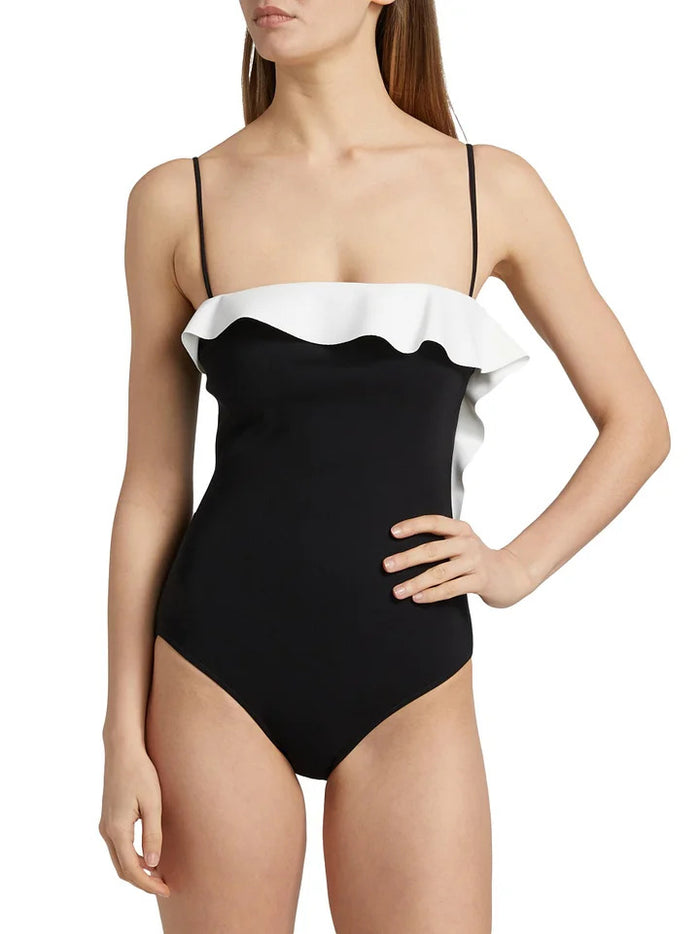 Solar Luxe Swimsuit  - Black