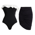 Solar Luxe Swimsuit Set - Black
