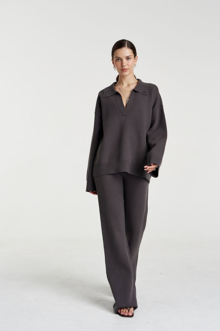 Summi Summi Lounge Knit Pant - Shadow