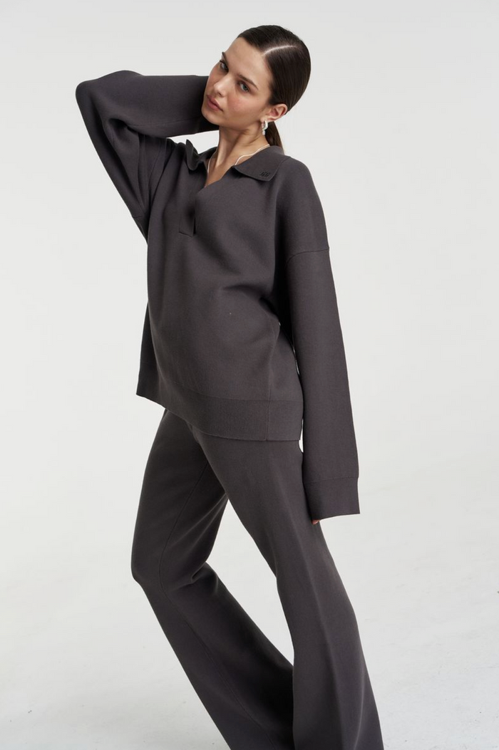 Summi Summi Lounge Knit Pant - Shadow