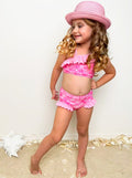 Mia Belle Girls Two-Piece Mermaid Swimsuit | Cute Toddler Swimsuits