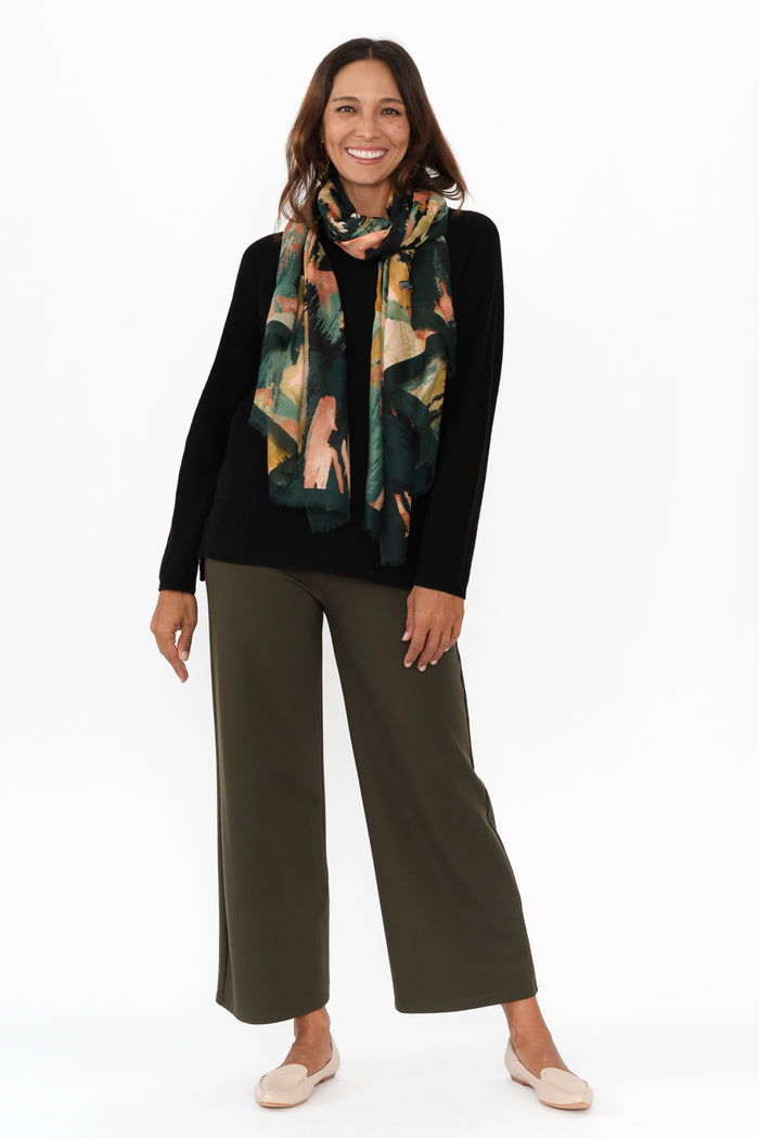 Sylvie Black Knit Jumper