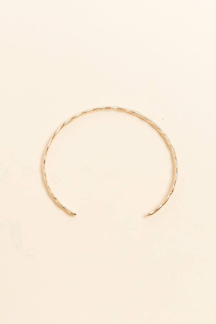 Sylvie Gold Woven Cuff