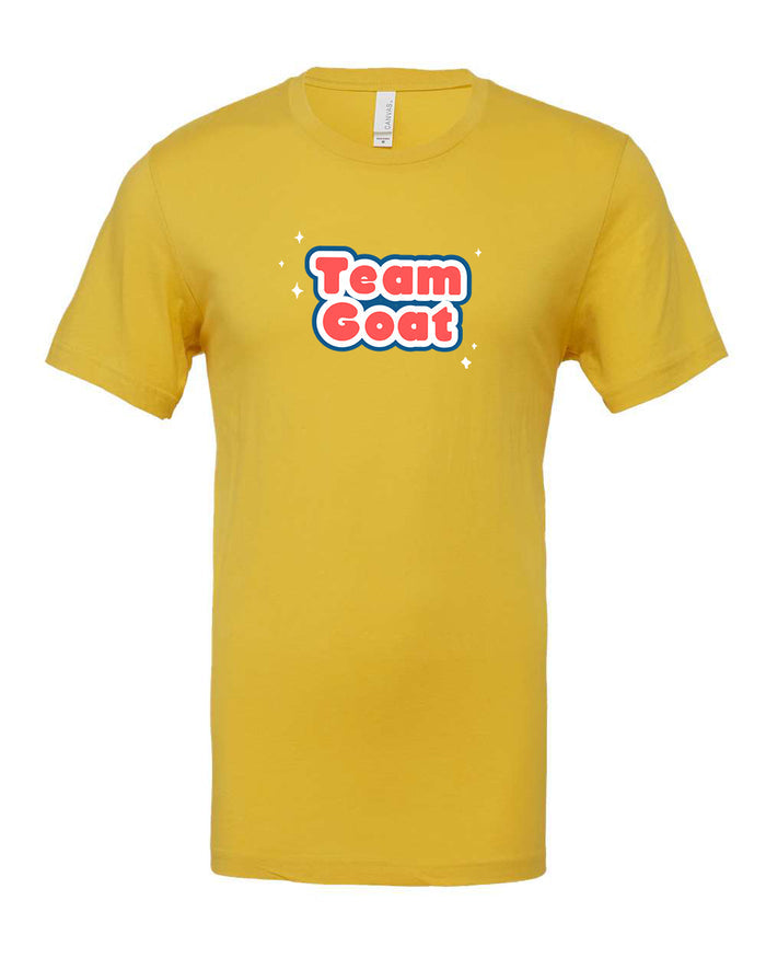 Team Goat Tee (Yellow)