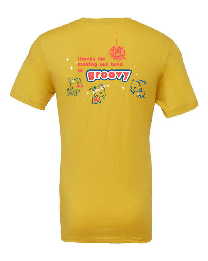 Team Goat Tee (Yellow)