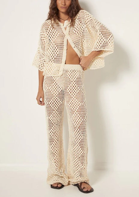 Tess Co ord Set - Apricot