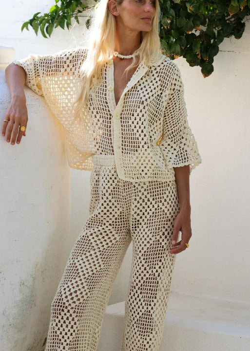 Tess Co ord Set - Apricot