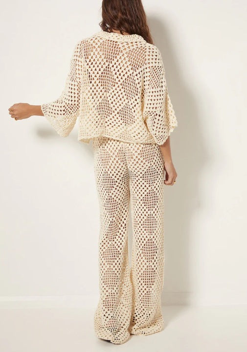 Tess Co ord Set - Apricot