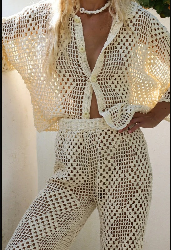 Tess Co ord Set - Apricot