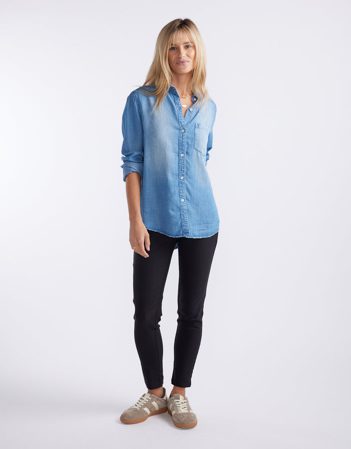 The 24/7 Bengaline Crop Pant - Black