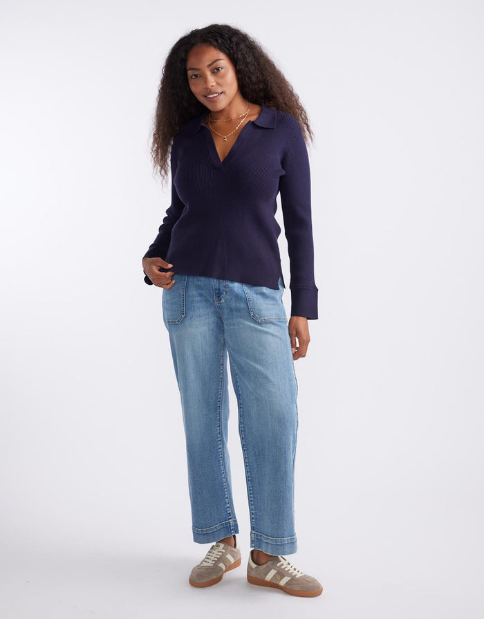 white-co-the-refined-rib-long-sleeve-top-navy-womens-clothing