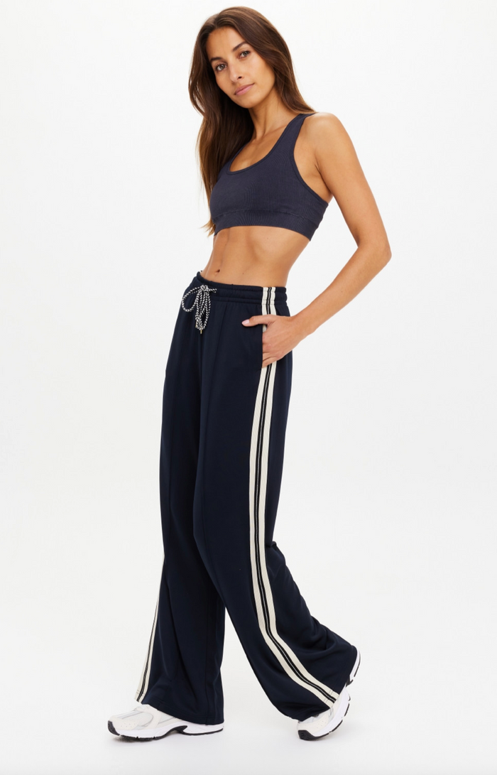 The Upside Empire Marnie Wide Leg Pant - Meteorite