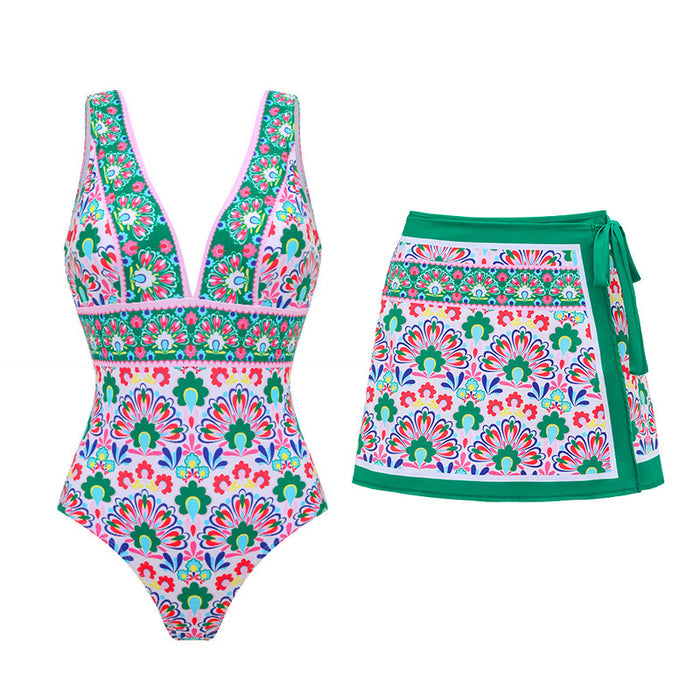 Tidal Force Swimsuit Set - Blue