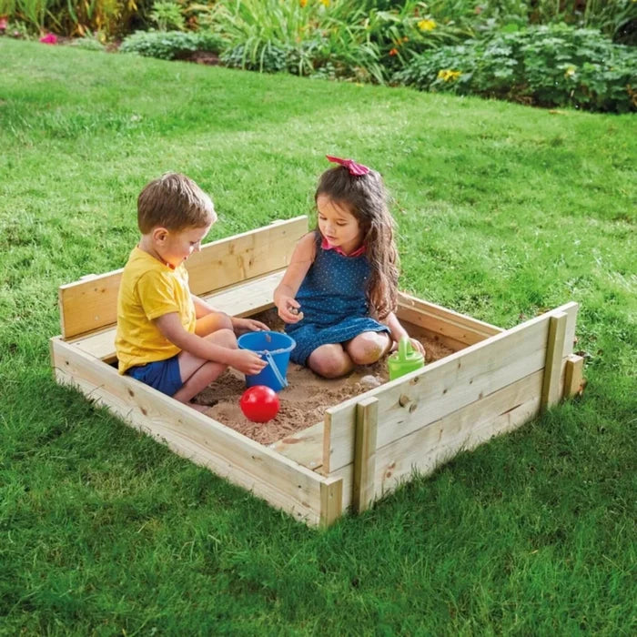 TP Wooden Lidded Sandpit - ebebek