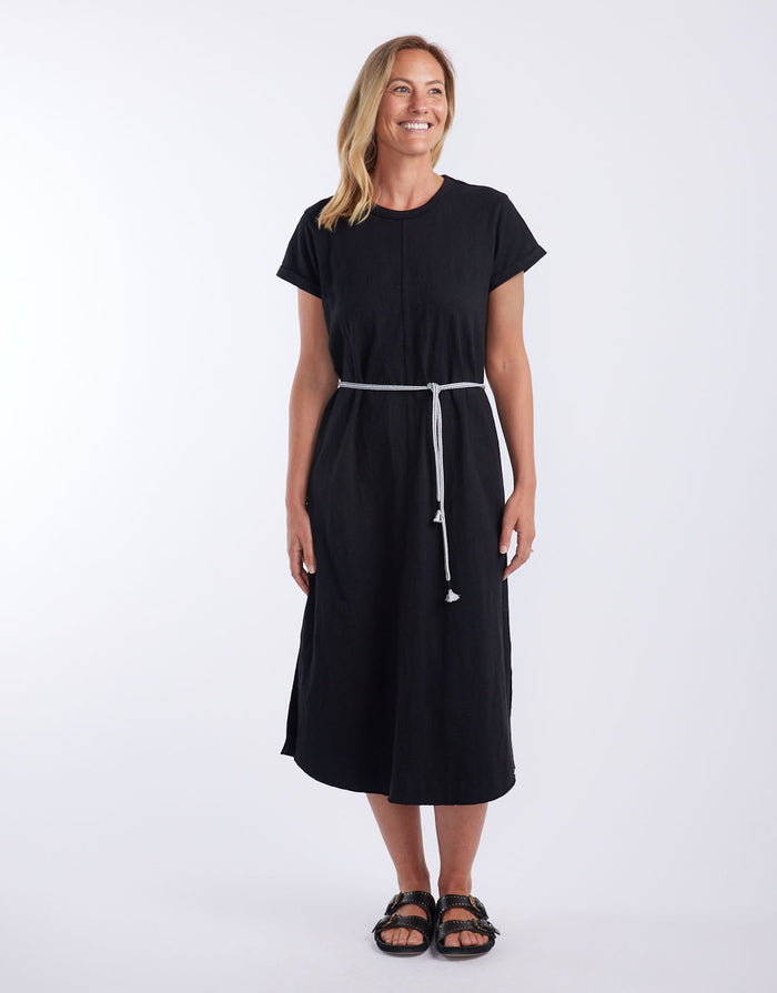 white-co-turn-back-tee-midi-dress-black-womens-clothing